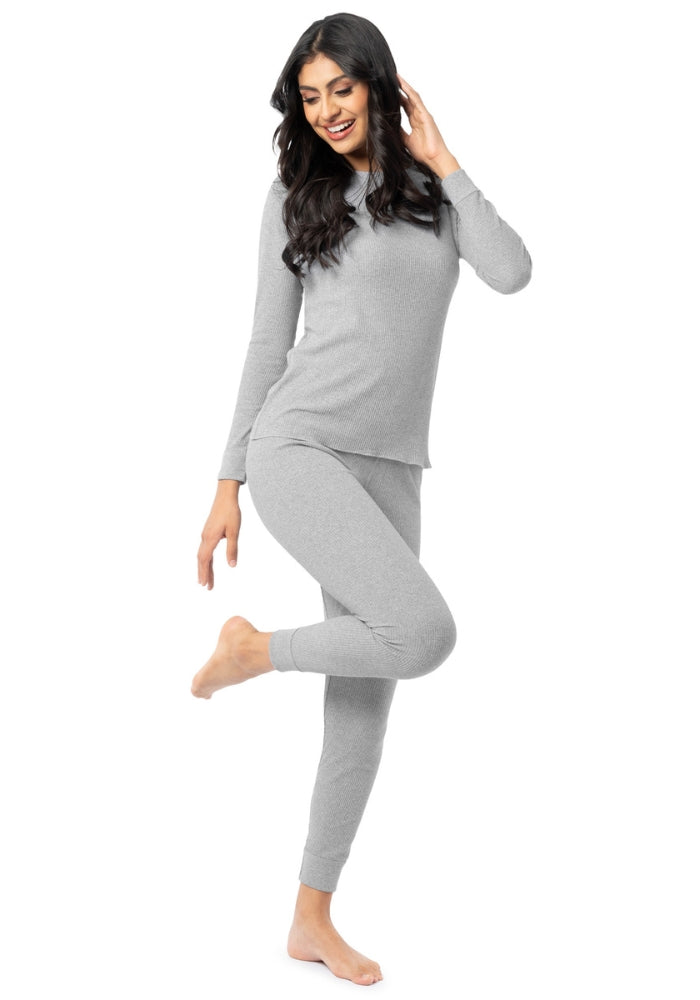 Women's Full-Body Thermal Warmer Suit - GRAY