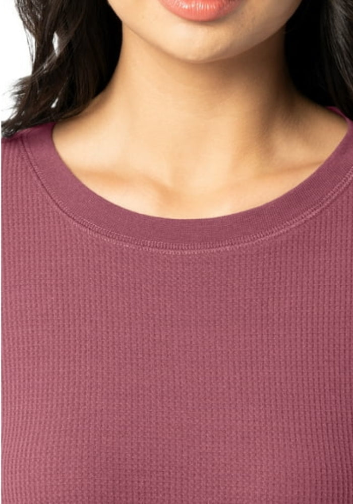 Women's Full-Body Thermal Warmer Suit - Maroon