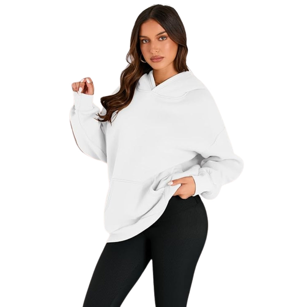 Over Size Hoodie 350 GSM - White